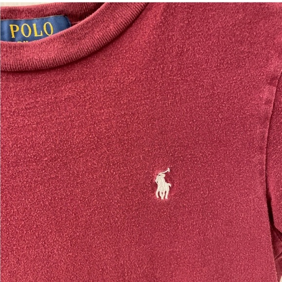 Polo Ralph Lauren logo T-shirt maroon - Picture 7 of 8